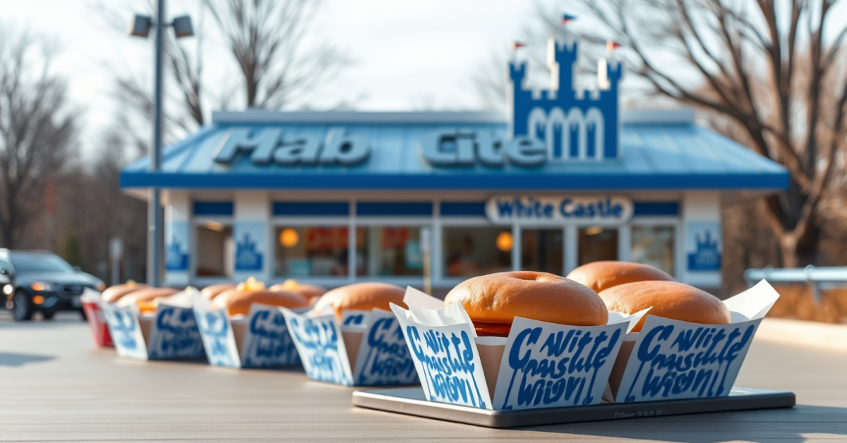 White Castle Catering Menu With Prices For 2026