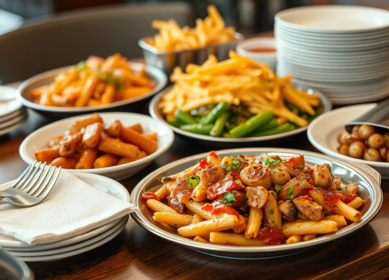 What is included with Panera catering platters (napkins, utensils, plates)?